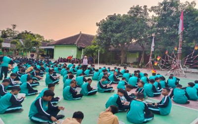 Semangat Kebersamaan Warnai PAB Pramuka Gugus 22.45–22.46 SMP Negeri 1 Banyakan